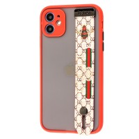 Чохол для iPhone 11 WristBand G IV червоний