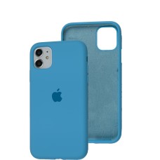 Чохол для iPhone 11 Silicone Full синій / cloud blue