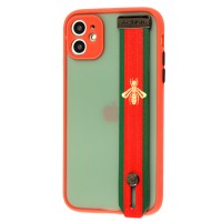 Чохол для iPhone 11 WristBand G V червоний