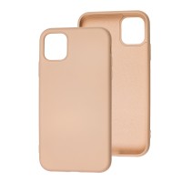 Чохол для iPhone 11 Wave colorful рожевий / pink sand
