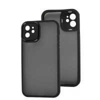 Чохол для iPhone 11 Luxury Metal Lens чорний