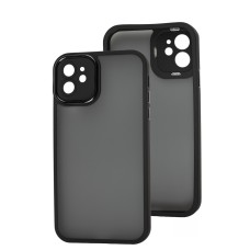 Чохол для iPhone 11 Luxury Metal Lens чорний