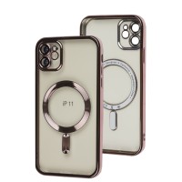 Чохол для iPhone 11 Berlia MagSafe pink