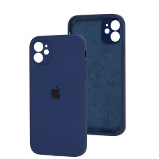 Чохол для iPhone 11 Square Full camera синій / deep navy