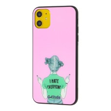 Чохол для iPhone 11 ArtStudio Girls Mood "I hate evervone"