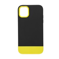 Чохол для iPhone 11 Bichromatic black / yellow