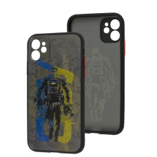 Чохол для iPhone 11 WAVE Ukraine Shadow Matte armed forces of ukraine