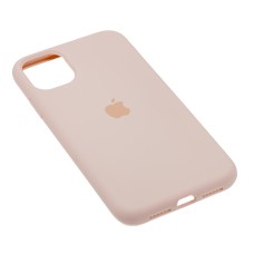 Чохол для iPhone 11 Silicone Full рожевий / pink sand