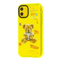 Чохол для iPhone 11 Neon print Teddy