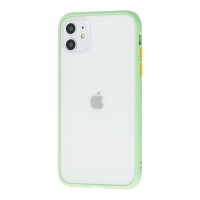 Чохол для iPhone 11 LikGus Maxshield салатовий