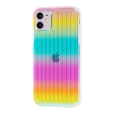 Чохол для iPhone 11 Gradient Laser веселка