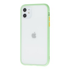 Чохол для iPhone 11 LikGus Maxshield салатовий