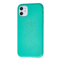 Чохол для iPhone 11 Eco-friendly nature "ананас" зелений