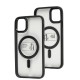 Чохол для iPhone 11 Metal Bezel MagSafe чорний