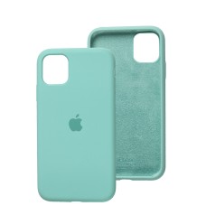 Чохол для iPhone 11 Silicone Full бірюзовий / beryl