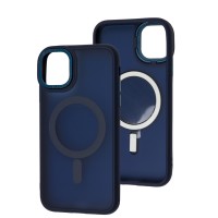 Чохол для iPhone 11 Space color MagSafe синій