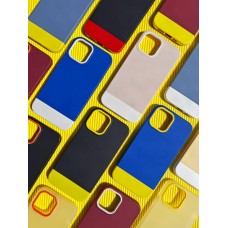 Чохол для iPhone 11 Bichromatic brown burgundy / yellow
