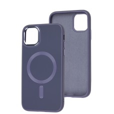 Чохол для iPhone 11 Bonbon Leather Metal MagSafe lavender