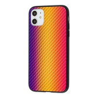 Чохол для iPhone 11 Twist glass "помаранчевий"