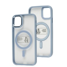 Чохол для iPhone 11 Metal Bezel MagSafe сірий