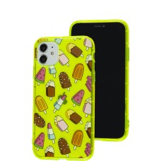 Чохол для iPhone 11 Summer Time yellow / ice cream