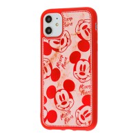 Чохол для iPhone 11 Mickey Mouse ретро червоний