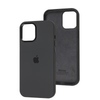 Чохол для iPhone 12 Pro Max New silicone case dark gray