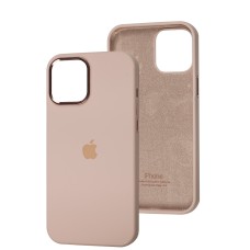Чохол для iPhone 12 Pro Max New silicone case pink sand