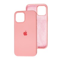 Чохол для iPhone 12 Pro Max Silicone Full рожевий / peach