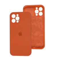 Чохол для iPhone 12 Pro Max Silicone Slim Full camera orange