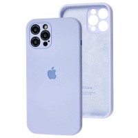 Чохол для iPhone 12 Pro Max Silicone Slim Full camera lilac