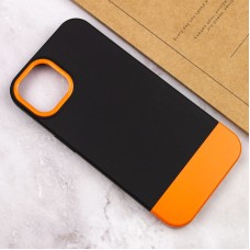 Чохол для iPhone 12 Pro Max Bichromatic black/orange