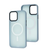 Чохол для iPhone 12 Pro Max WAVE Matte Colorful MagSafe sierra blue