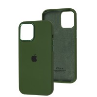Чохол для iPhone 12 Pro Max New silicone case atroviren
