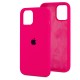 Чохол для iPhone 12 Pro Max Silicone Full рожевий / barbie pink