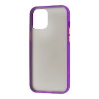 Чохол для iPhone 12 Pro Max LikGus Maxshield фіолетовий