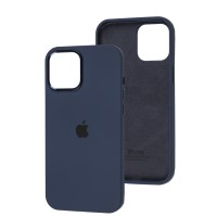 Чохол для iPhone 12 Pro Max New silicone case midnighte blue