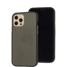 Чохол для iPhone 12 Pro Max LikGus Maxshield чорний/жовтий