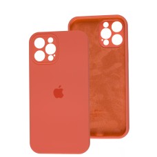 Чохол для iPhone 12 Pro Max Silicone Slim Full camera pink citrus