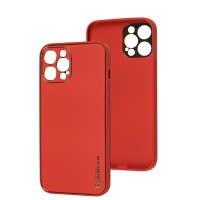 Чохол для iPhone 12 Pro Max Leather Xshield red