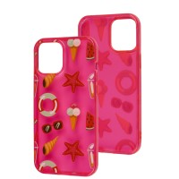 Чохол для iPhone 12 Pro Max Summer Time pink / sea