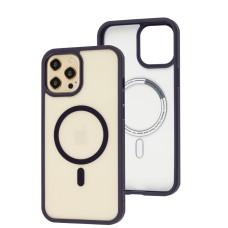 Чохол для iPhone 12 Pro Max MagSafe Spigen deep purple