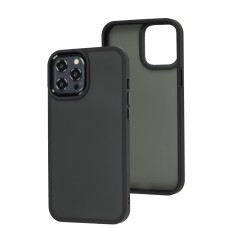 Чохол для iPhone 12 Pro Max Metal Bezel чорний