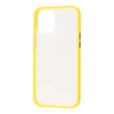 Чохол для iPhone 12 Pro Max LikGus Maxshield жовтий