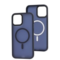 Чохол для iPhone 12 Pro Max WAVE Matte Insane MagSafe midnight blue