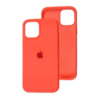 Чохол для iPhone 12 Pro Max Silicone Full рожевий / nectarine