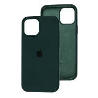 Чохол для iPhone 12 Pro Max Silicone Full atrovirens