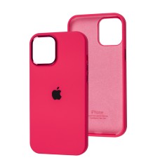 Чохол для iPhone 12 Pro Max New silicone case shiny pink