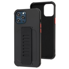 Чохол для iPhone 12 Pro Max Bracket flap чорний