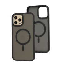 Чохол для iPhone 12 Pro Max WAVE Matte Insane MagSafe black